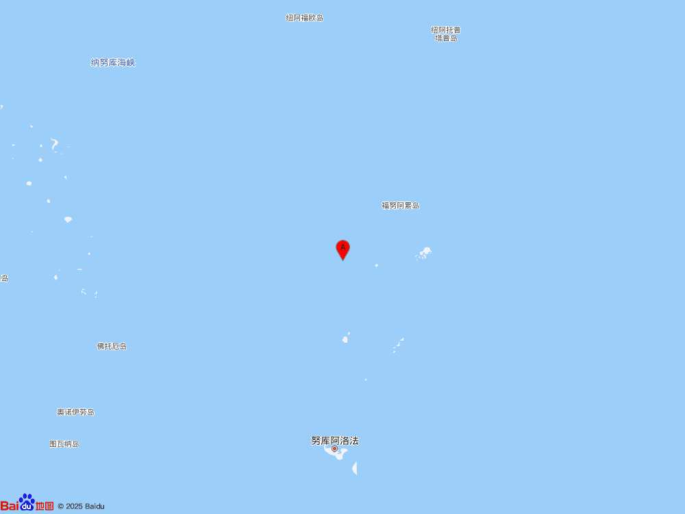 汤加群岛发生6.4级地震