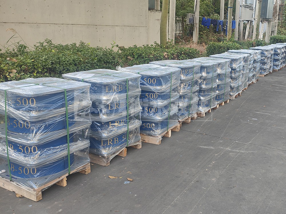LRB500铅芯隔震支座生产厂家 HDR500橡胶隔震支座 建筑橡胶隔震支座的生产厂家
